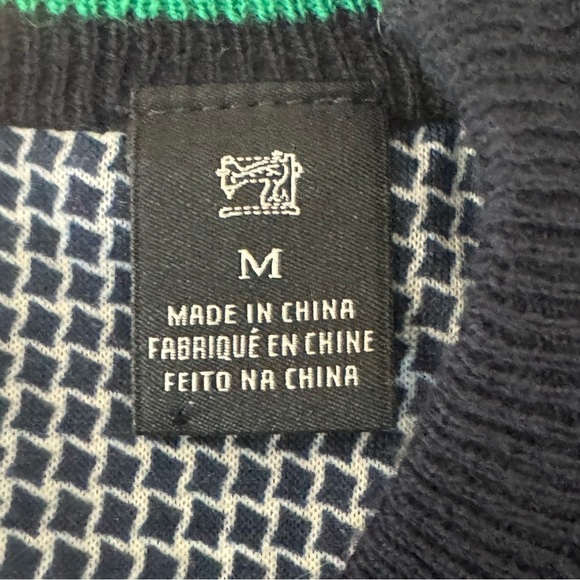 SCOTCH & SODA Classic Wool Cotton Blend Crewneck Sweater Blue Lightweight Size M - Picture 3 of 14